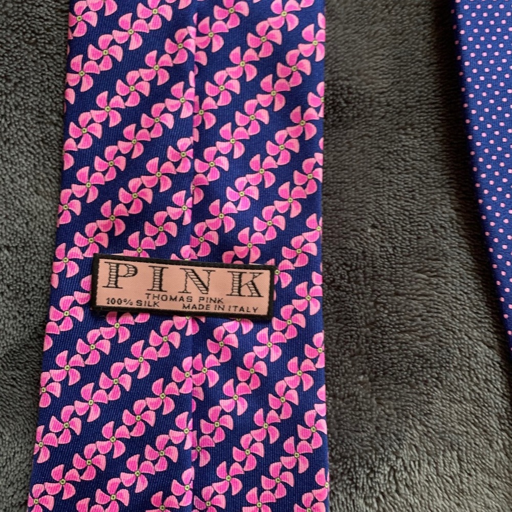 Thomas Pink Silk Tie